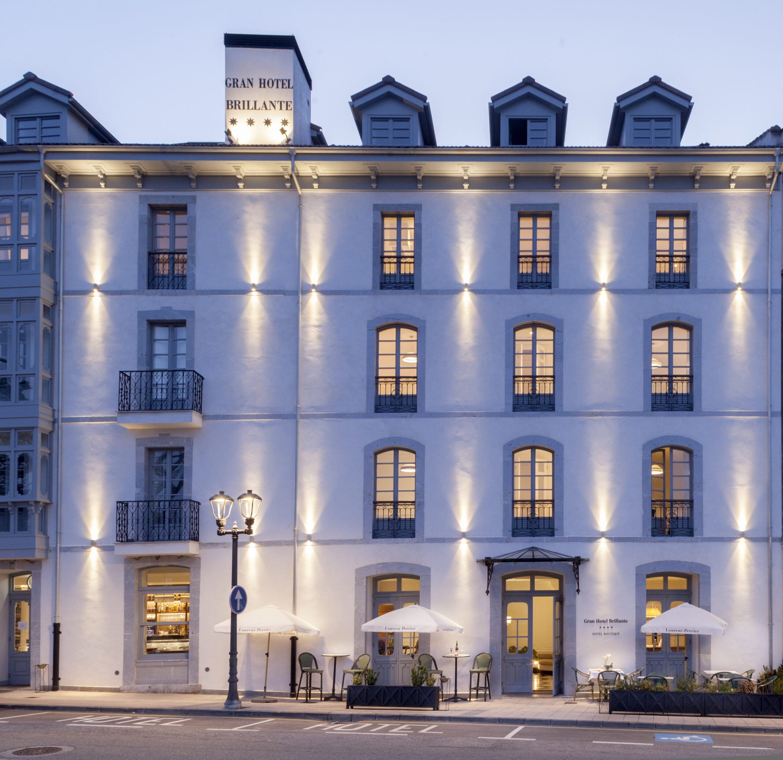 Fachada Gran Hotel Brillante Asturias